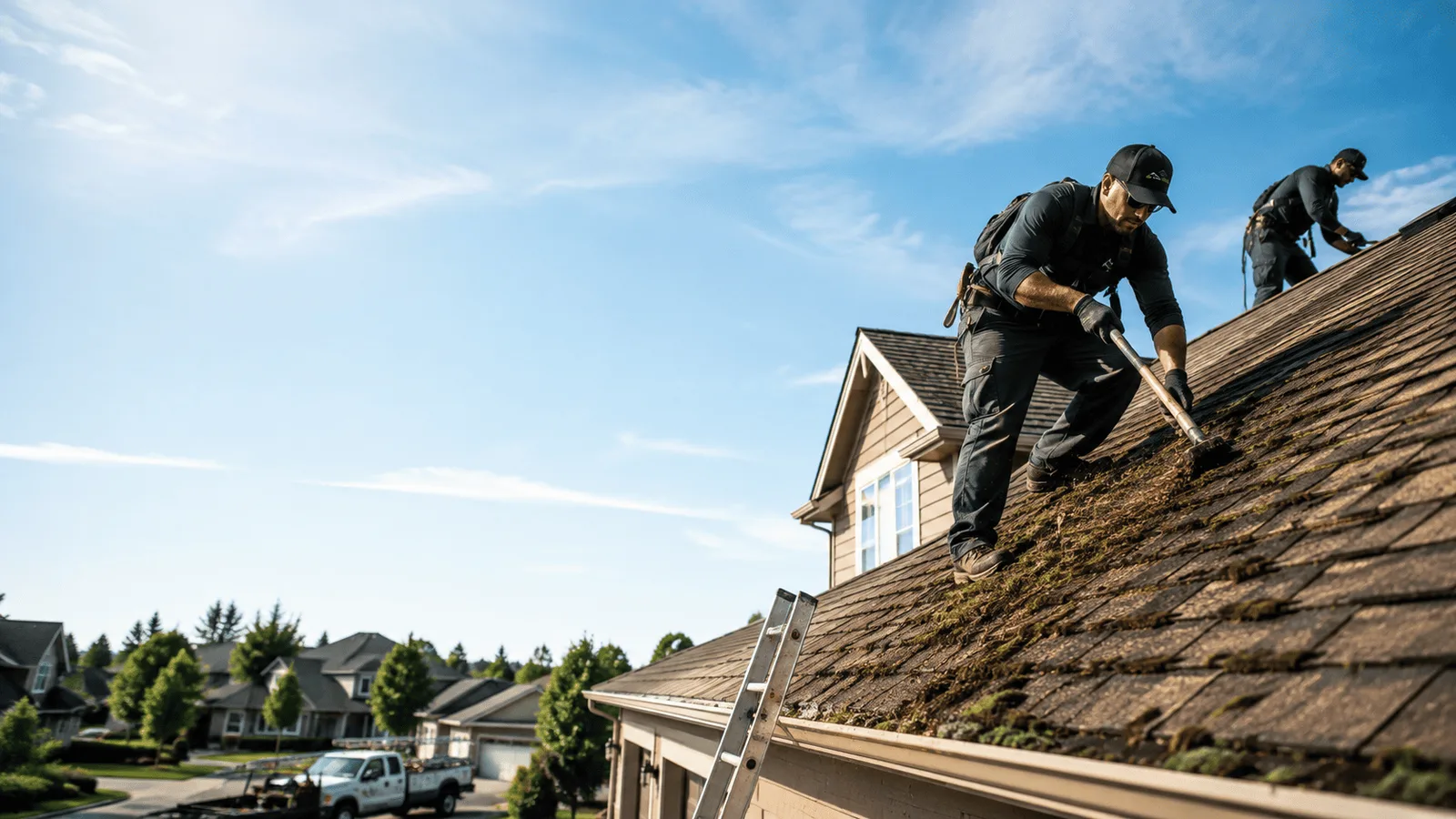 Roof Moss Removal in Indian Trail, NC near me